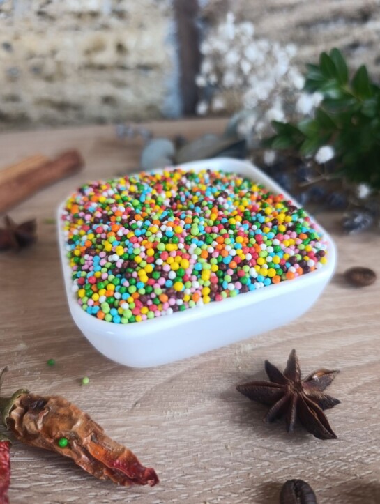 Посипка для паски  горошок