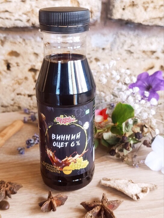  Винний оцет 6 %  250 мл