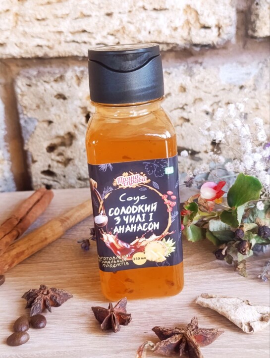 Соус солодкий  чілі з ананасом 250 мл